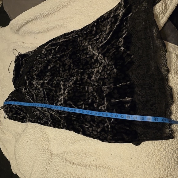 NWT ZARA TRF velvet maxi slip dress size large - Picture 6 of 7